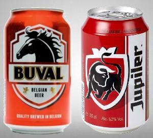 Jupiler en Buval Blikje